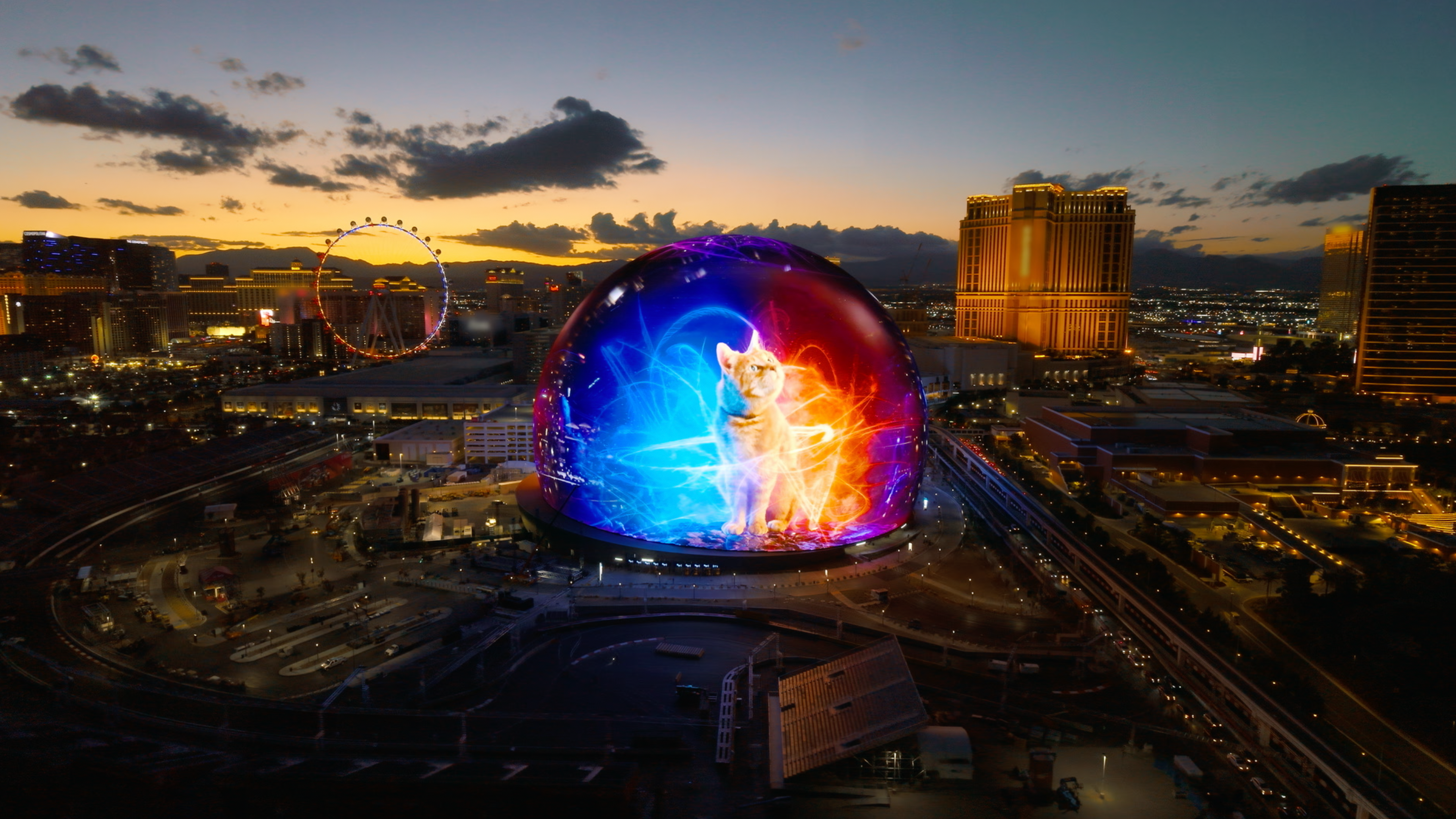 The Sphere x Auto Desk - The Marvels